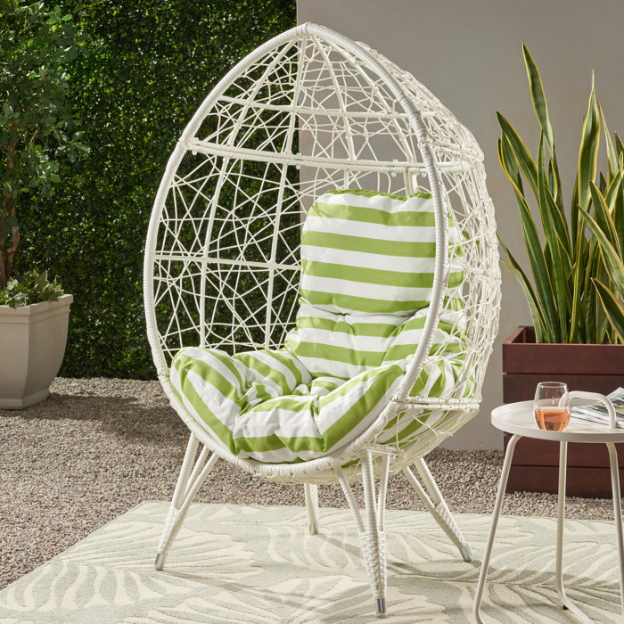 Burnam wicker teardrop swing chair Clearance